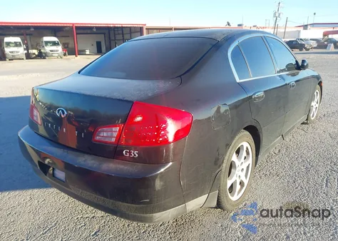2004 Infiniti G35 z USA, uszkodzony, nr VIN JNKCV51E04M612136